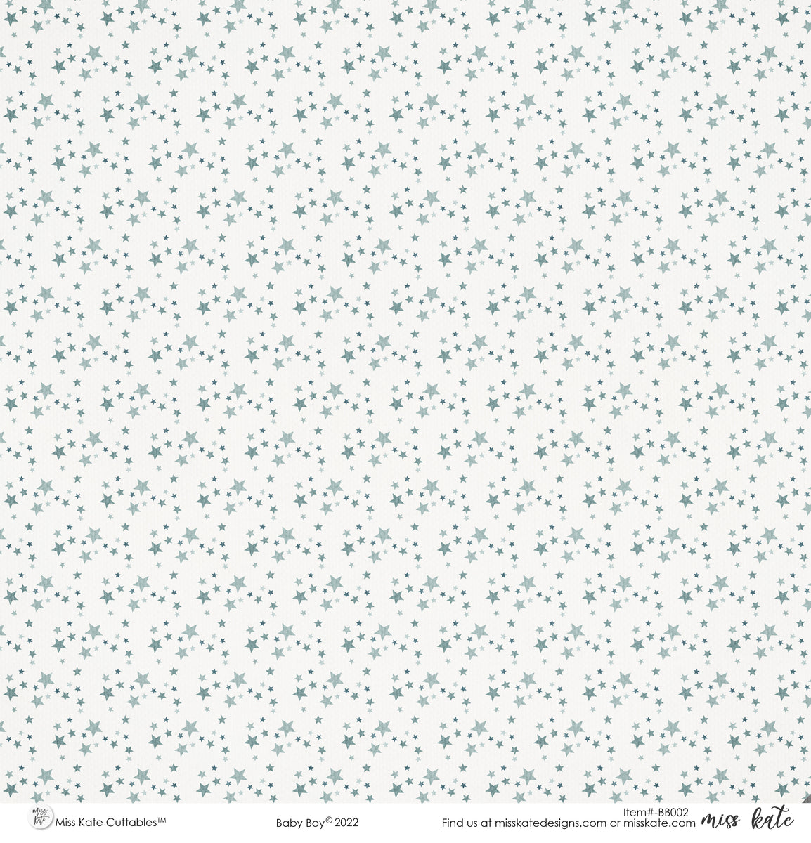 Pitter Patter Collection, Little Feet, baby boy double-sided, scrapbook  paper (Kaisercraft)<br><font color=red>