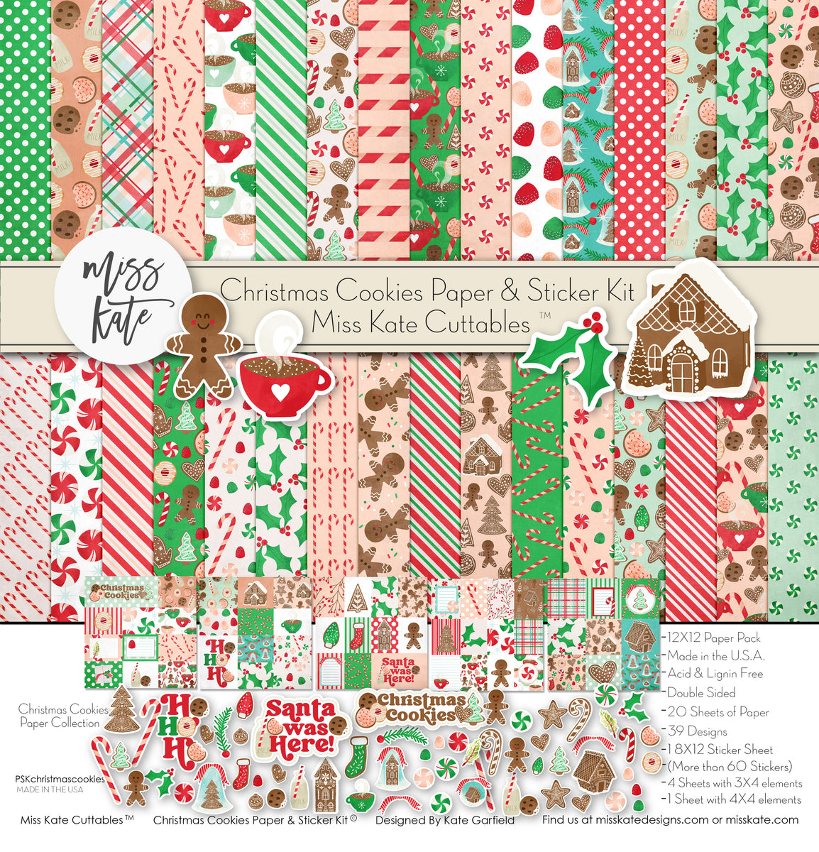 Cold Days - For Winter - Sticker Sheet Stickers Christmas, Scrapbook – MISS  KATE