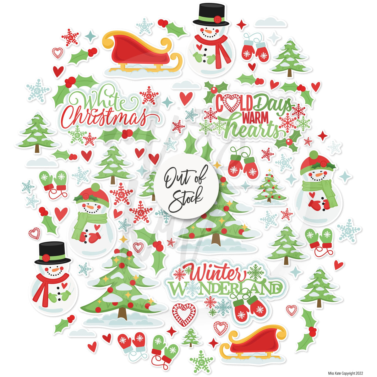 Holly Jolly - Double Sided Paper Pack