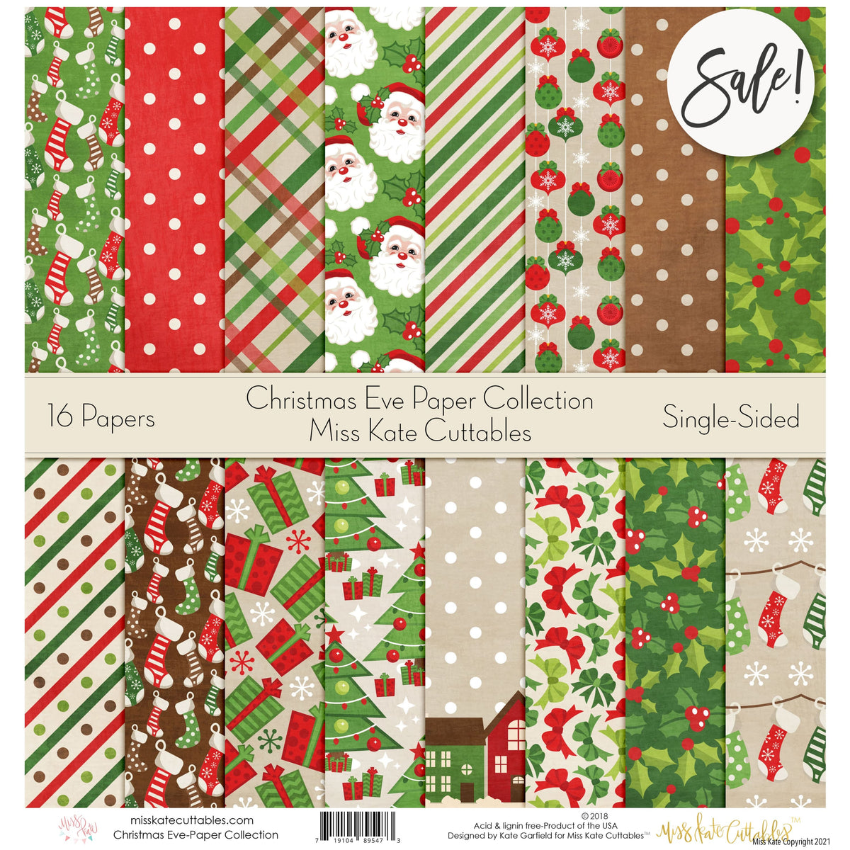 Christmas Glam 12X12 Paper Pack - 8555 – EZscrapbooks