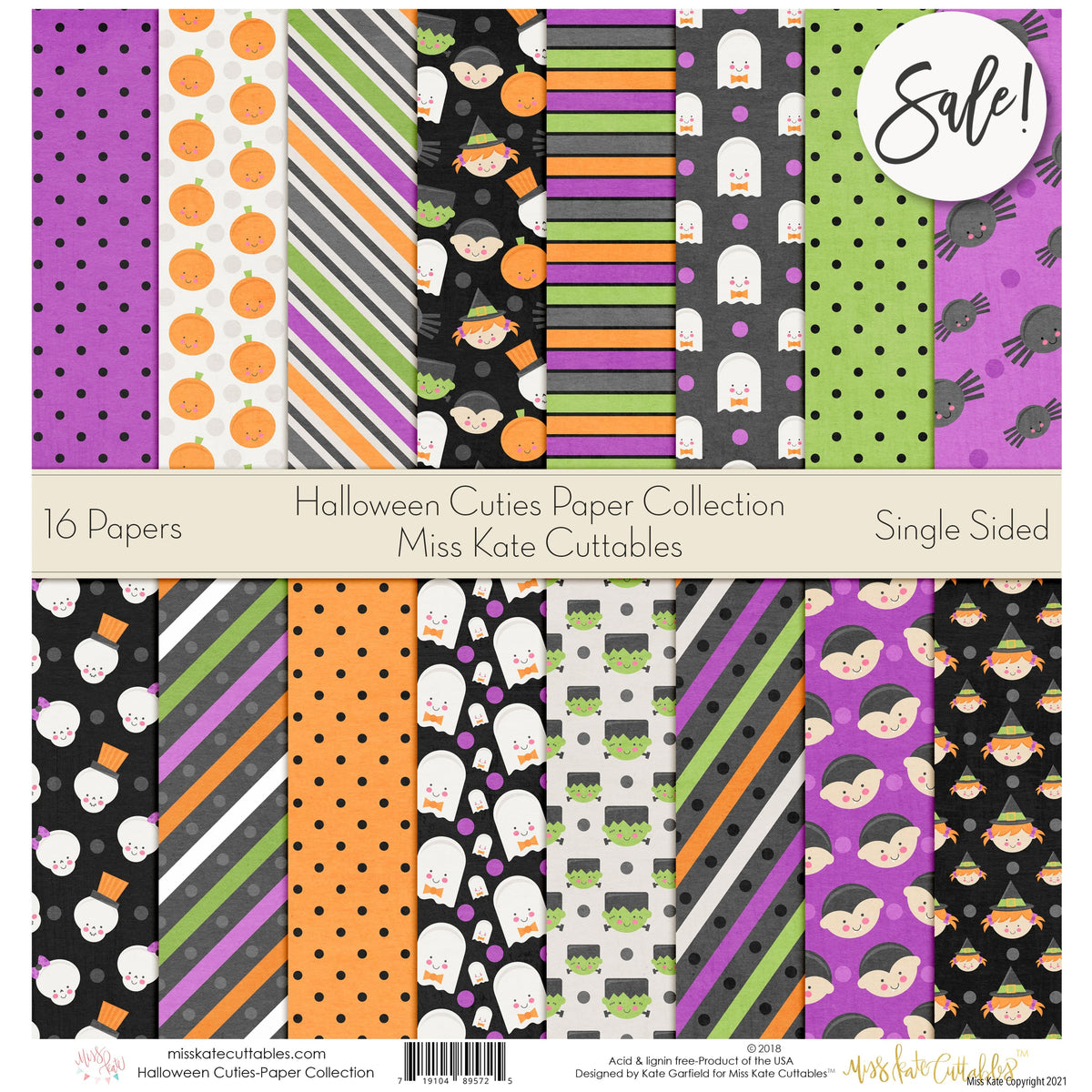 Halloween Night - Scrapbook Paper Pack – MISS KATE