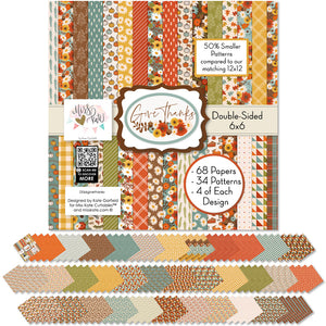 Give Thanks - 6x6 Paper Pack