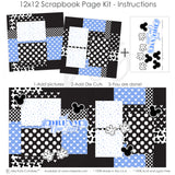 A Dream Come True-Blue - Page Kit