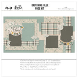 Baby Mine - Blue - Page Kit