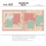 Baby Mine - Pink - Page Kit