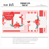 February 14th - Page Kit