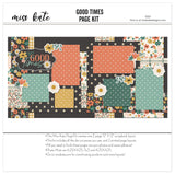 12x12 scrapbook layout with vintage florals, warm colors, and botanical embellishments, perfect for capturing fall memories, autumn family gatherings, and rustic crafts. Designed for DIY scrapbooking and nostalgic photo albums.
