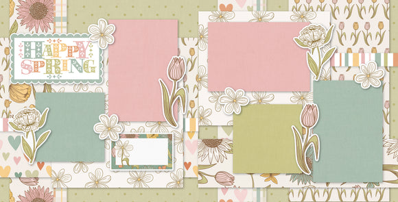 Happy Spring - Page Kit