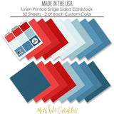 Made in the USA - Printed Smooth Cardstock Single-Sided