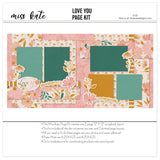 Love You - Page Kit