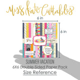 Summer Vacation - 6x6 Paper Pack