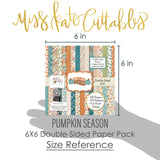 Pumpkin Season - 6x6 Paper Pack