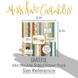 Grateful - 6x6 Paper Pack