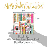 Hello Fall - 6x6 Paper Pack