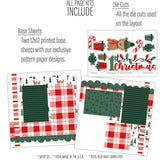 1st Christmas- Green - Page Kit