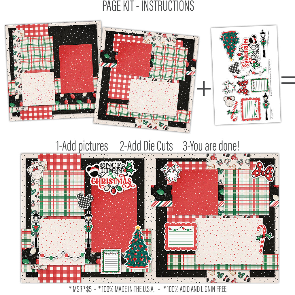 Once Upon A Christmas - for Disney - Page Kit - by Miss Kate Cuttables ...