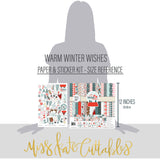 Warm Winter Wishes - Paper & Sticker Kit