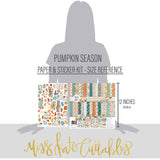 Pumpkin Season - Paper & Sticker Kit