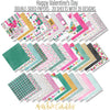 Monthly Subscription Box  - Add On - 12x12 Paper Sticker Kit - 40% OFF Retail!