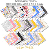 Where Dreams Come True - Paper & Sticker Kit