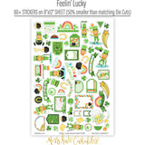 Feelin' Lucky - for St. Patrick's Day - Stickers