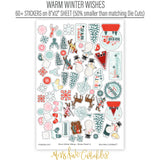 Warm Winter Wishes - Stickers