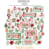 Christmas Joy - Paper & Sticker Kit