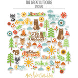 The Great Outdoors- Paper & Sticker Kit