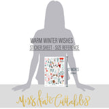 Warm Winter Wishes - Stickers