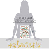 Cookies for Santa - Sticker Sheet