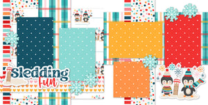 Sledding Fun  - Page Kit