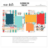 Sledding Fun  - Page Kit