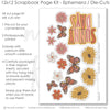 DIY scrapbook kit with warm summer colors, featuring pre-designed layouts, printed base pages, and floral die-cut accents for easy assembly. photo layouts die-cut designs cardstock creative scrapbook layout perfect for DIY memorable keepsakes
