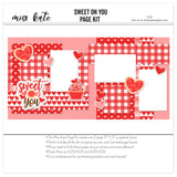 Sweet on You - Page Kit