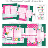 Valentine’s scrapbook kit with colorful embellishments, elegant layering designs, romantic heart motifs, and user-friendly die-cuts. Ideal for crafting personalized keepsakes, anniversary albums, and memory pages with stylish designs.

