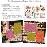 A beautifully coordinated scrapbook layout featuring floral paper, soft pastel polka dots, and decorative ephemera. Designed for capturing special occasions and heartfelt moments. DIY scrapbooking patterned paper layering designs creative journaling embellishments die cut elements 12x12 scrapbook craft paper accents floral backgrounds memory keeping supplies photo album decorations decorative scrapbook themed embellishments vintage scrapbooking handmade craft supplies
