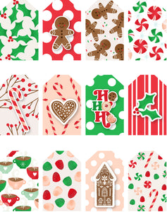 FREE Christmas Cookies Printable Gift Tags-Download Only