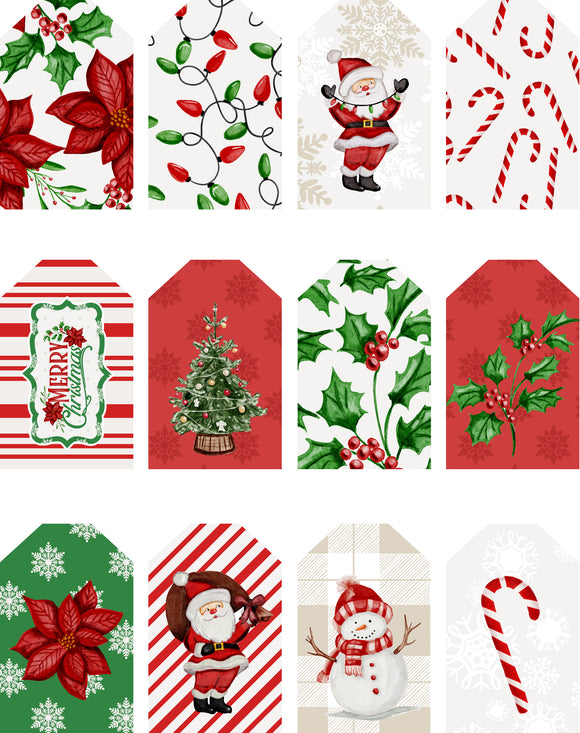 FREE Christmas Joy Printable Gift Tags-Download Only