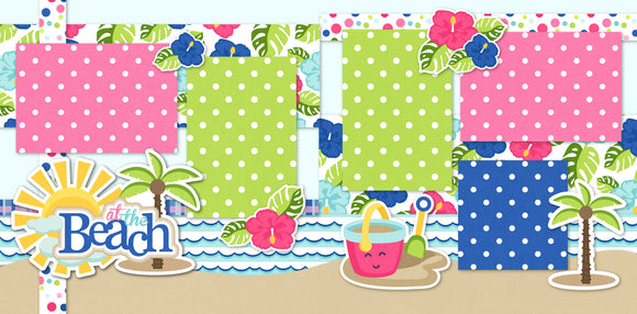 At the Beach-Page Kit
