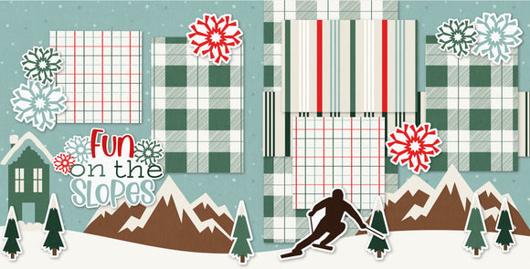 Fun on the Slopes-Ski - Page Kit