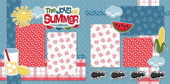 The Joys of Summer-Page Kit