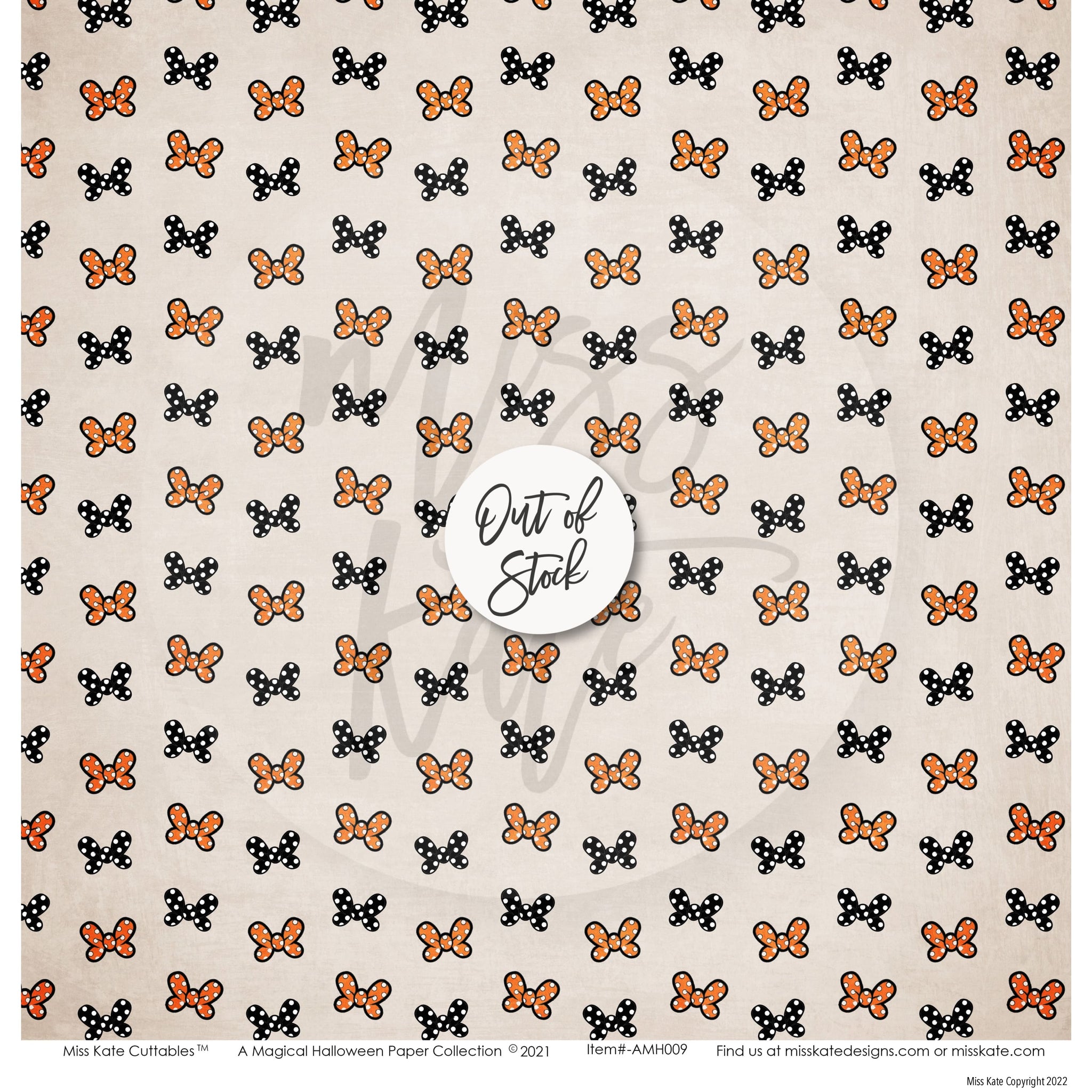 A Magical Disney Halloween Scrapbook Paper Pack Single Sided