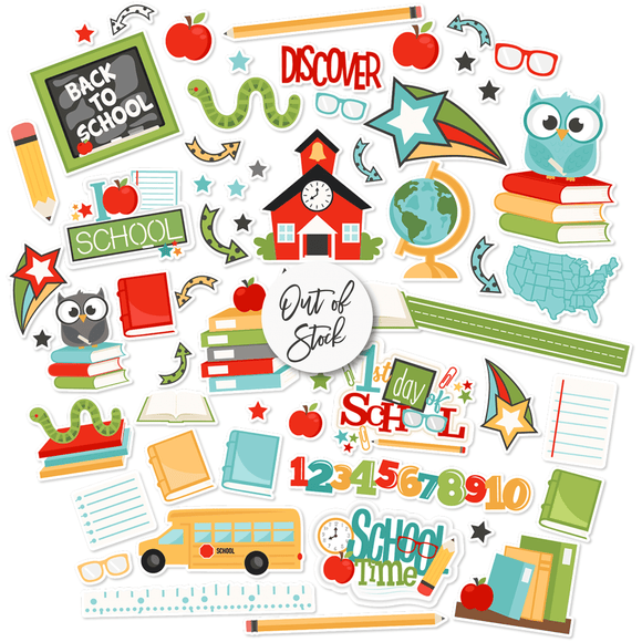 Bargain Bin - Back To School Die Cuts 60+