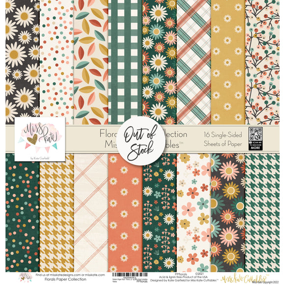 Florals - Paper Pack 12X12 (Ss)