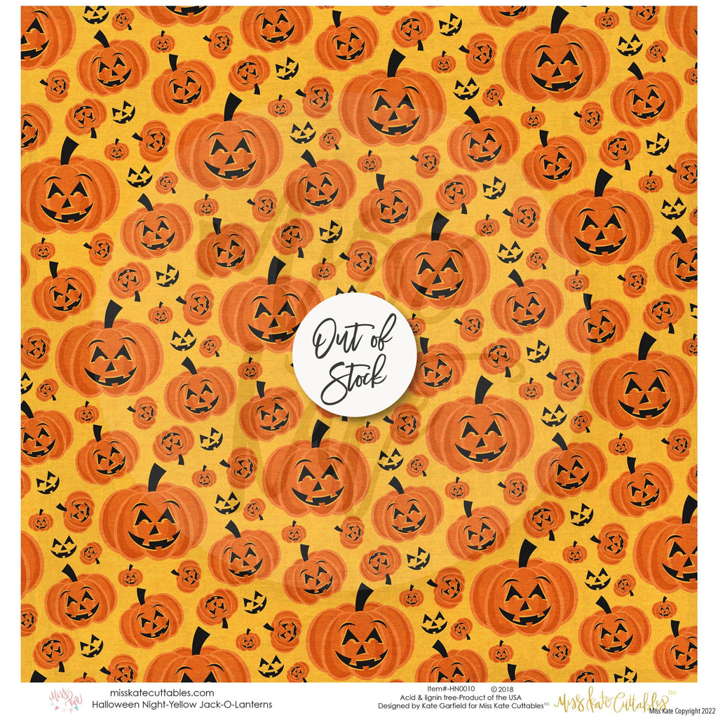 Halloween Night - Scrapbook Paper Pack – MISS KATE