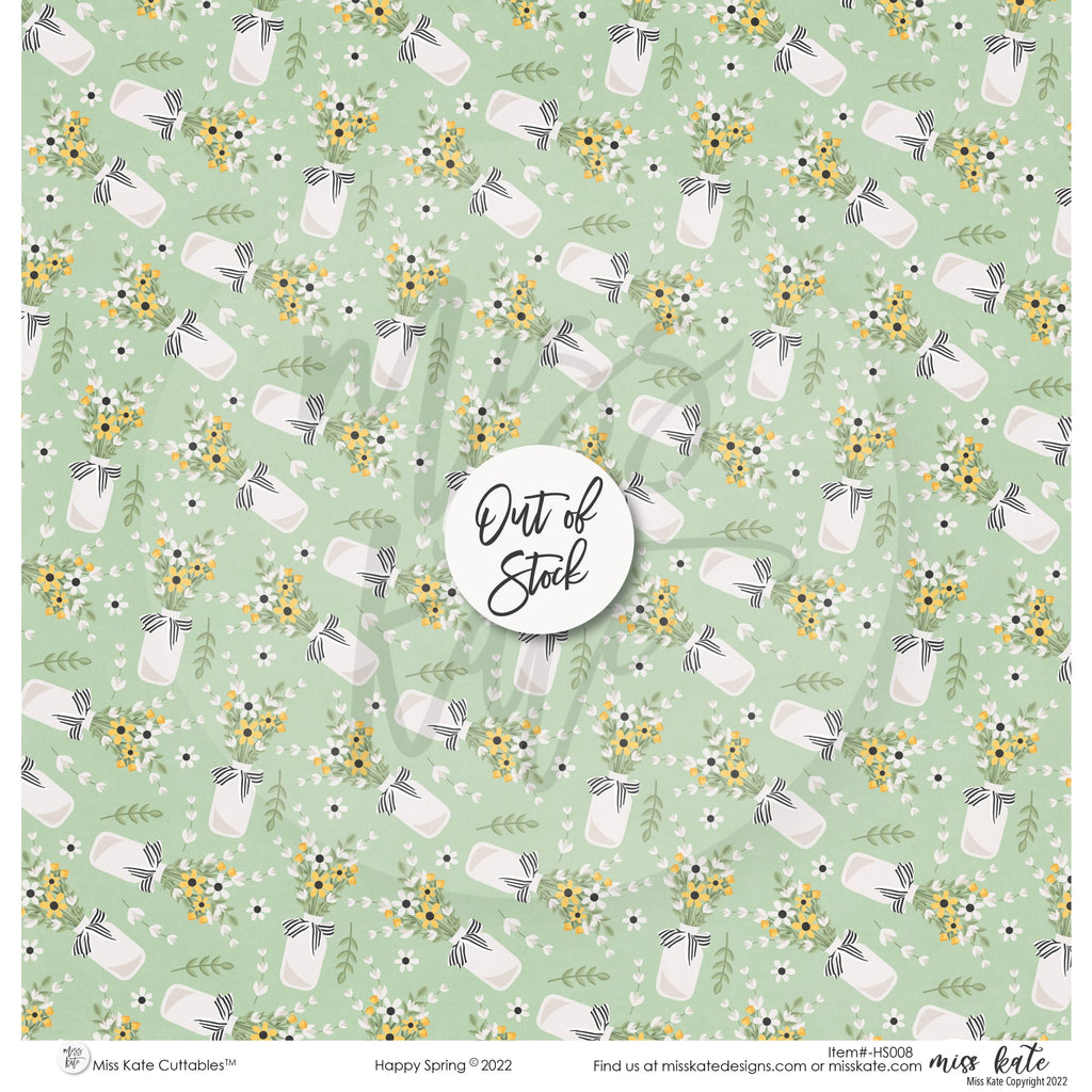 Happy Spring - Scrapbook Paper Pack – MISS KATE