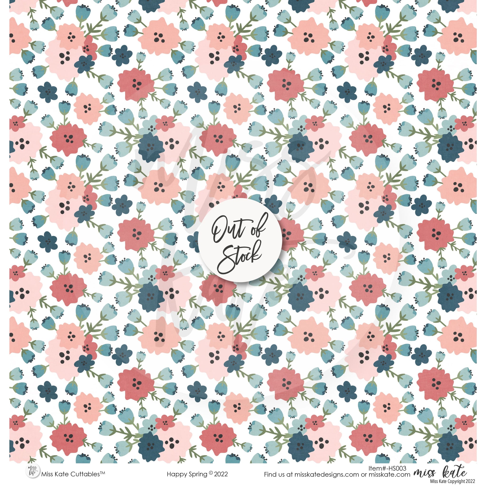 Happy Spring - Scrapbook Paper Pack – MISS KATE