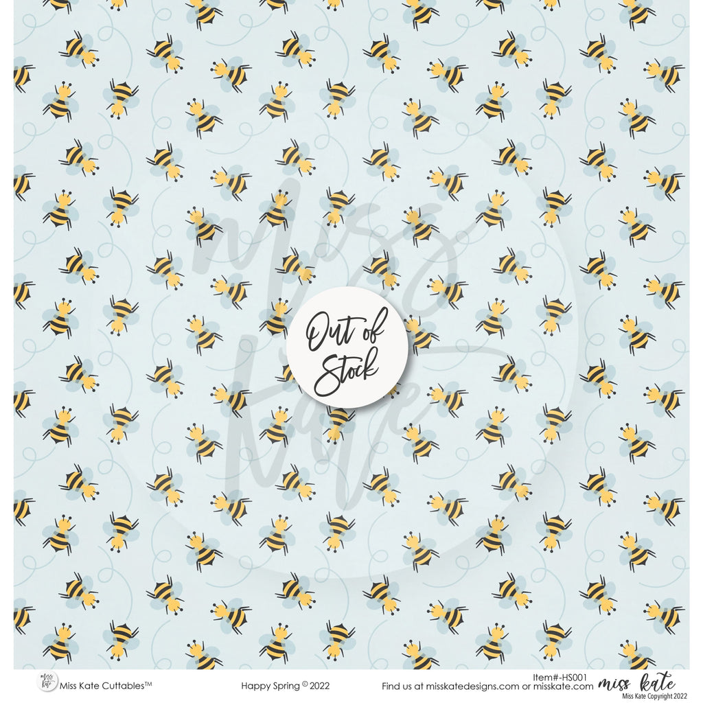 Happy Spring - Scrapbook Paper Pack – MISS KATE