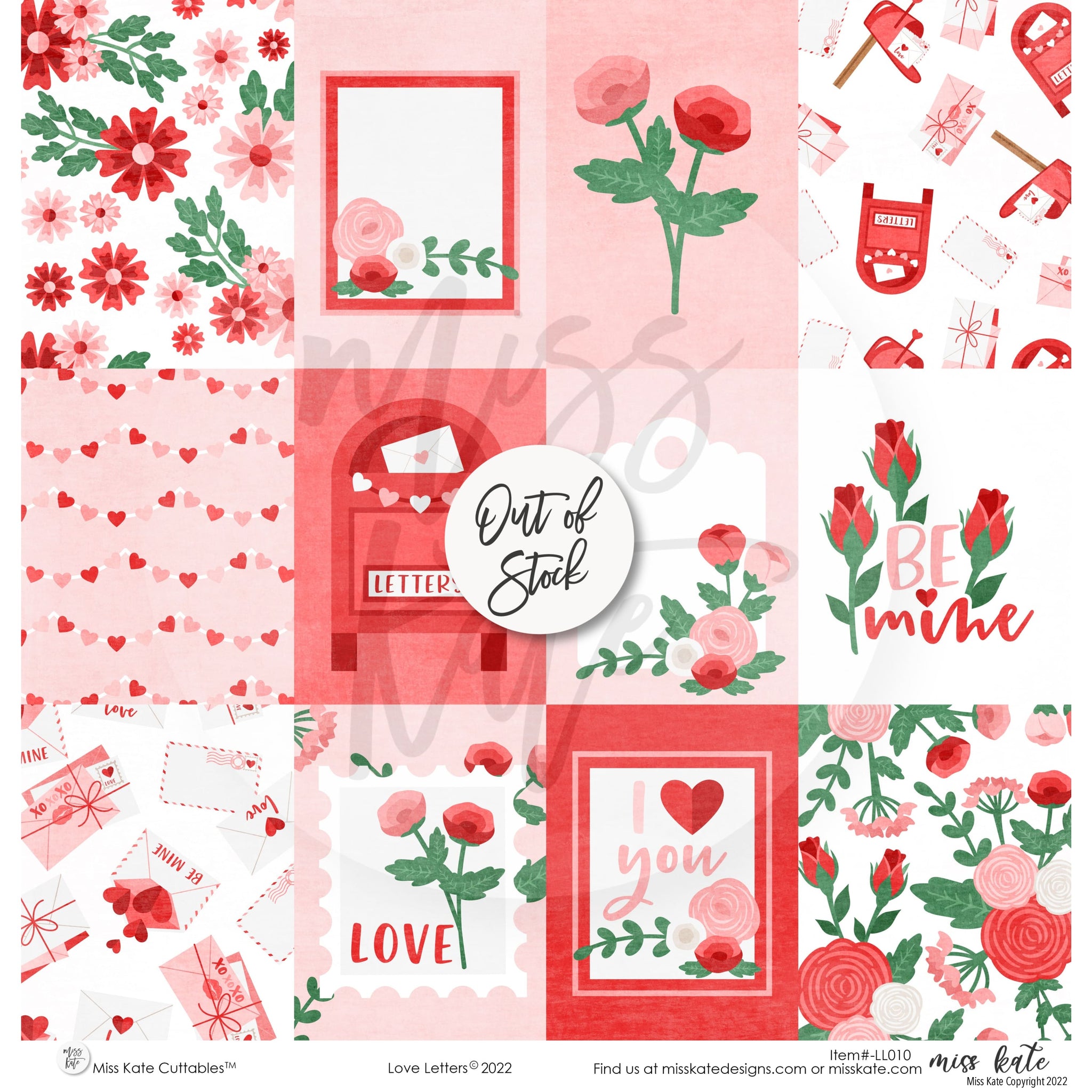 Love Letters - Paper & Sticker Kit