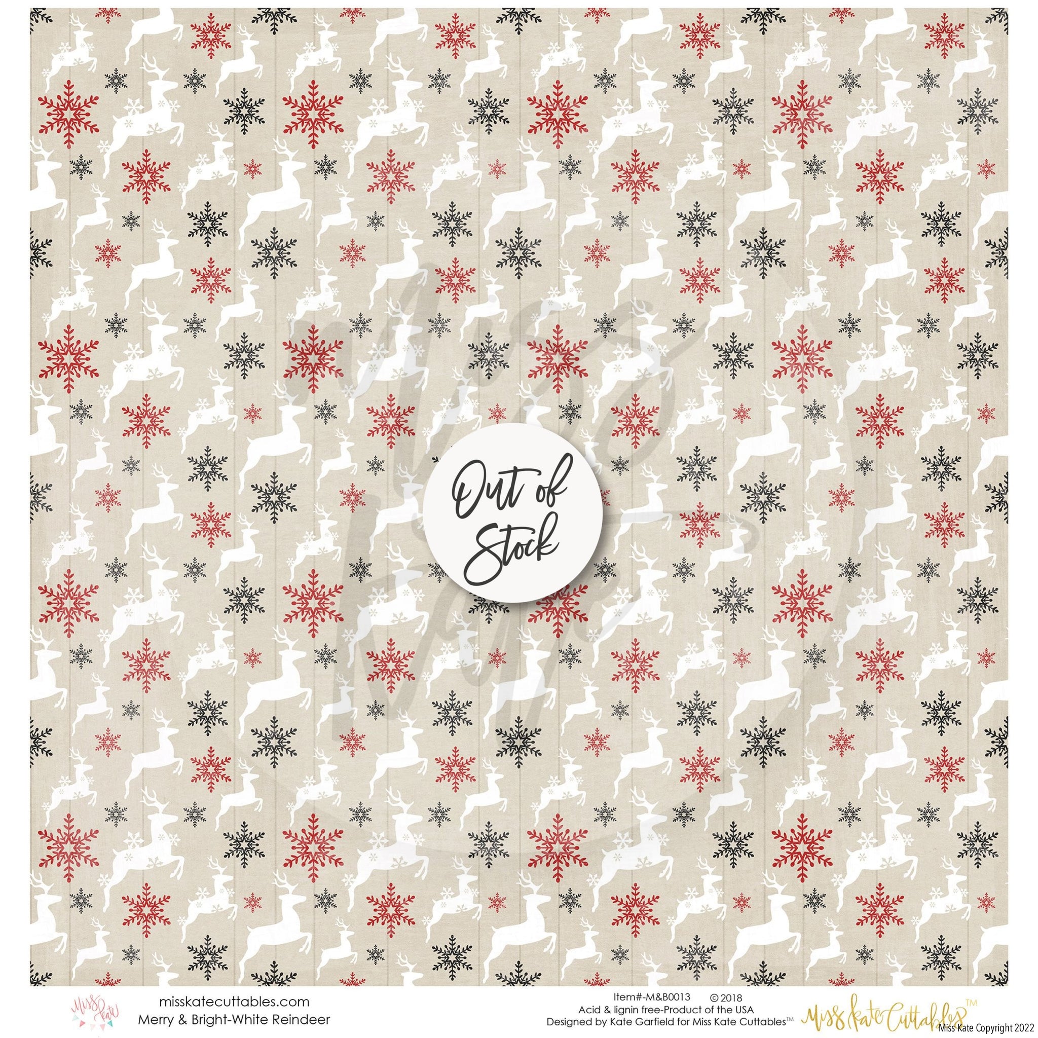 Merry & Bright - Christmas Cardstock – MISS KATE